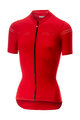 CASTELLI Cycling short sleeve jersey - PROMESSA 2.0 LADY - red