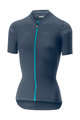CASTELLI Cycling short sleeve jersey - PROMESSA 2.0 LADY - blue