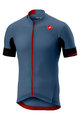 CASTELLI Cycling short sleeve jersey - AERO RACE 4.1 SOLID - blue