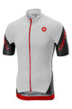 CASTELLI Cycling short sleeve jersey - ENTRATA 3.0 - white/red
