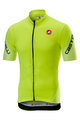 CASTELLI Cycling short sleeve jersey - ENTRATA 3.0 - yellow