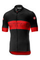 CASTELLI Cycling short sleeve jersey - PROLOGO VI - red/black