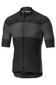 CASTELLI Cycling short sleeve jersey - RUOTA - black/grey