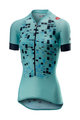 CASTELLI Cycling short sleeve jersey - CLIMBER'S LADY - blue
