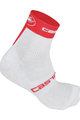 CASTELLI Cyclingclassic socks - FREE 6 - white/red