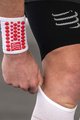 COMPRESSPORT sweat band - 3D.DOTS - white/red