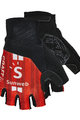 Cycling fingerless gloves - SUNWEB 2019  - red/black