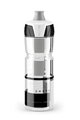 Cycling water bottle - CRYSTAL OMBRA 750 ml - transparent/white