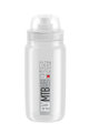ELITE Cycling water bottle - FLY MTB 550 ml - transparent