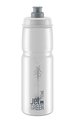 ELITE Cycling water bottle - JET GREEN 750 ml - transparent