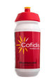 Cycling water bottle - COFIDIS 2018 550 ml - white/red