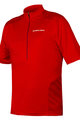 Cycling short sleeve jersey - HUMMVEE MTB  - red