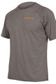 Cycling short sleeve t-shirt - SINGLETRACK LITE - grey