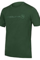 Cycling short sleeve t-shirt - SINGLETRACK MERINO - green