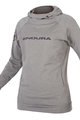 hoodie - SINGLETRACK LADY - grey