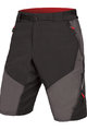 Cycling shorts without bib - HUMMVEE II - grey/black