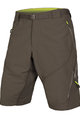 Cycling shorts without bib - HUMMVEE II  - brown