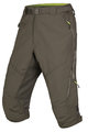 Cycling 3/4 lenght shorts without bib - HUMMVEE II 3/4 - brown
