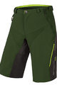 Cycling shorts without bib - MT500 SPRAY BAGGY - green/black