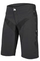 Cycling shorts without bib - SINGLETRACK - black