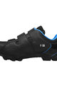 FLR Cycling shoes - F55 MTB - black/blue