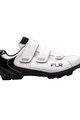 FLR Cycling shoes - F55 MTB - white/black