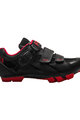 FLR Cycling shoes - F65 MTB - black/red