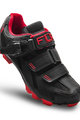 FLR Cycling shoes - F65 MTB - black/red