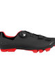 FLR Cycling shoes - F70 MTB - black/red