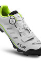 FLR Cycling shoes - F75 MTB - black/white/green