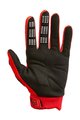 FOX Cycling long-finger gloves - DIRTPAW GLOVE - black/red