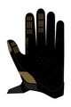 FOX Cycling long-finger gloves - DEFEND - black/brown