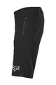 FOX Cycling shorts without bib - RANGER - black