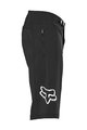 FOX Cycling shorts without bib - DEFEND SHORTS - black