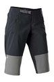 FOX Cycling shorts without bib - DEFEND SHORTS LADY - black