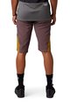 FOX Cycling shorts without bib - DEFEND SHORTS LADY - brown