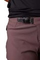 FOX Cycling shorts without bib - DEFEND SHORTS LADY - brown