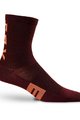 FOX Cyclingclassic socks - FLEXAIR MERINO LADY - bordeaux