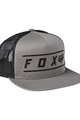 FOX Cycling hat - PINNACLE SNAPBACK - grey