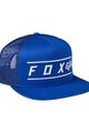 FOX Cycling hat - PINNACLE SNAPBACK - blue