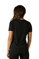 FOX Cycling short sleeve t-shirt - PINNACLE LADY - black