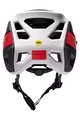 FOX Cycling helmet - SPEEDFRAME PRO BLOCK - black/white