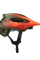 FOX Cycling helmet - SPEEDFRAME PRO FADE - orange/green