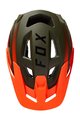 FOX Cycling helmet - SPEEDFRAME PRO FADE - orange/green