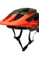 FOX Cycling helmet - SPEEDFRAME PRO FADE - orange/green