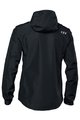 FOX Cycling rain jacket - RANGER 2.5-LAYER - black