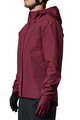 FOX Cycling rain jacket - RANGER 2.5-LAYER - bordeaux