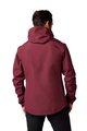 FOX Cycling rain jacket - RANGER 2.5-LAYER - bordeaux