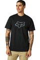 FOX Cycling short sleeve t-shirt - LEGACY FOX HEAD - black