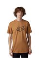 FOX Cycling short sleeve t-shirt - LEGACY FOX HEAD - brown